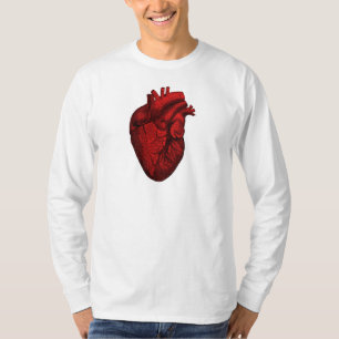 Anatomical människahjärta tee