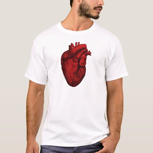 Anatomical människahjärta tröja (Framsida)