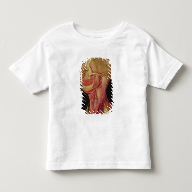 Anatomical teckning av människahuvudet t-shirt (Framsida)