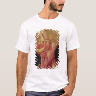 Anatomical teckning av människahuvudet t-shirt