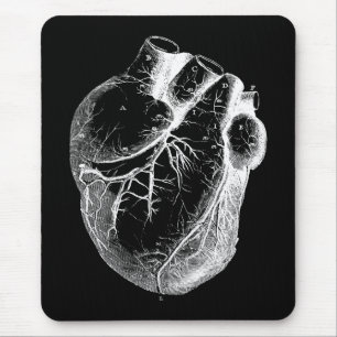 Anatomically korrekt hjärta musmatta