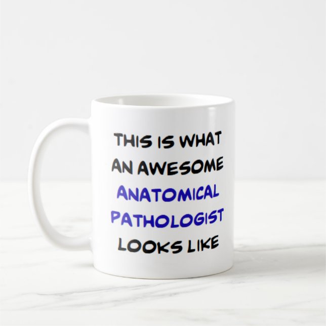 anatomik patolog, fantastisk kaffemugg (Vänster)