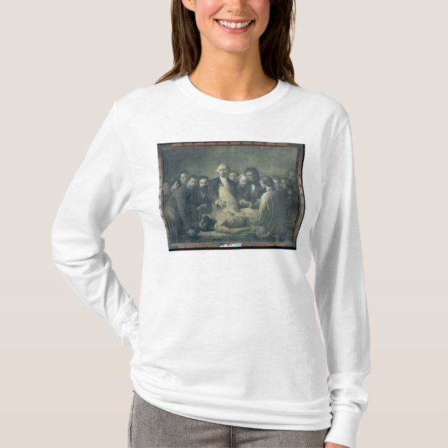 Anatomikursen av doktorn Velpeau T Shirt (Framsida)