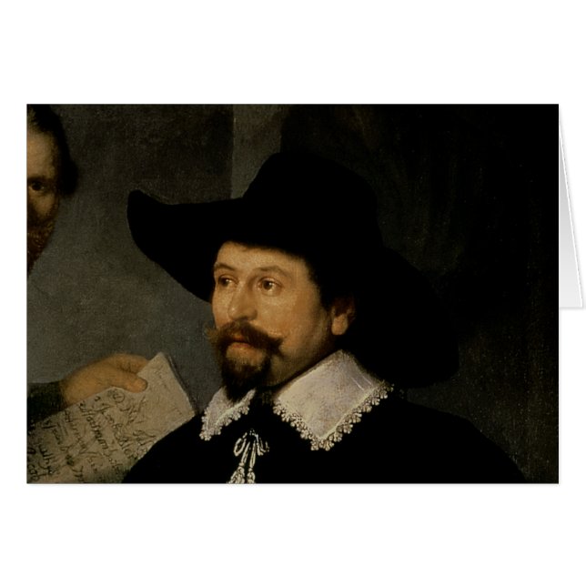 Anatomikursen av Dr. Nicolaes Tulp, 1632 2 Hälsningskort (Framsidan Horizontal)