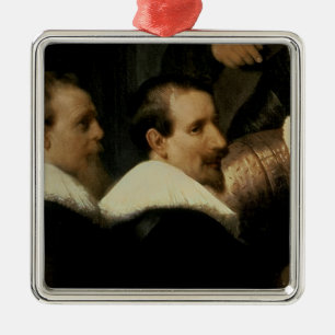 Anatomikursen av Dr. Nicolaes Tulp, 1632 Julgransprydnad Metall
