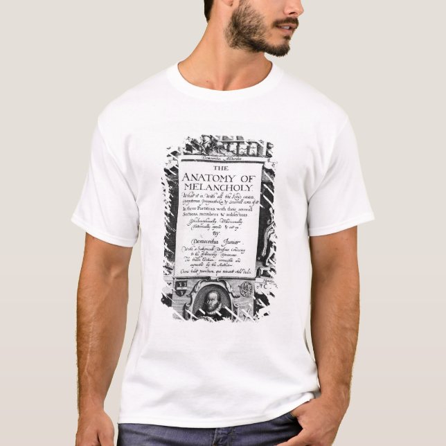 Anatomin av melankoliskt tee shirt (Framsida)