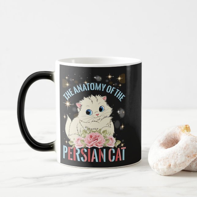 Anatomin i Persian Cat mugg (Med munk)