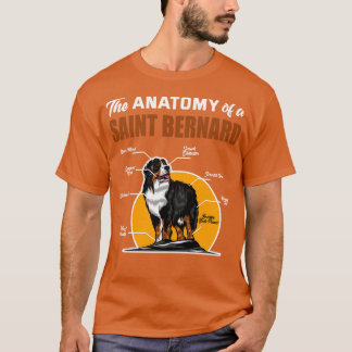 Anatomin i Saint Bernard T Shirt