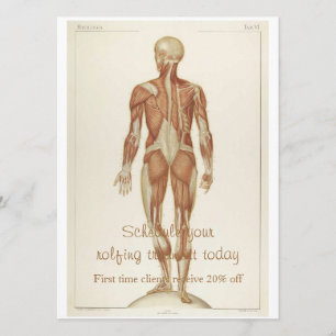 Anatomisk baksida inbjudningar