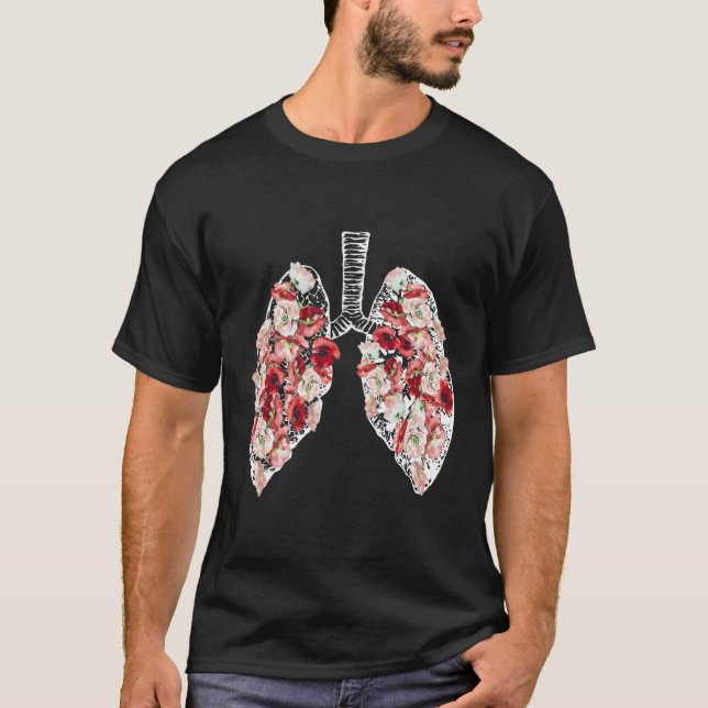 Anatomiska hov- och blomningsanläggningar t shirt (Framsida)