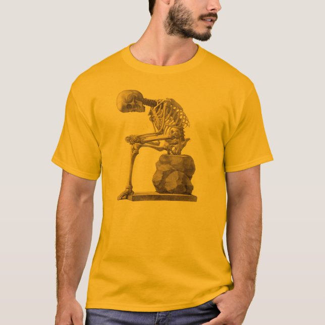 Anatomiskelett T Shirt (Framsida)
