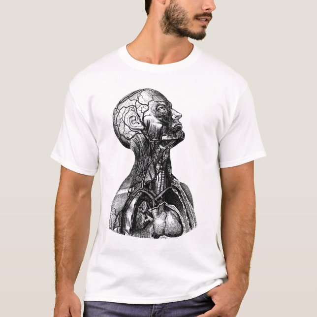 Anatomiskjorta 1 t-shirt (Framsida)