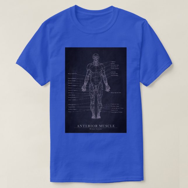 Anatomiskt andningsmönster t shirt (Design framsida)