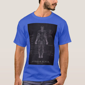 Anatomiskt andningsmönster t shirt
