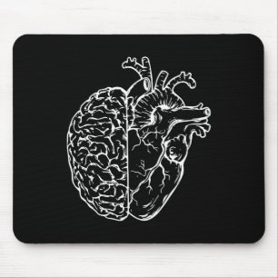 Anatomiskt Brain Heart Nurse Teacher Student Nursi Musmatta