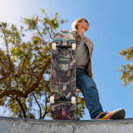 Anatomiskt cyborg Skateboard