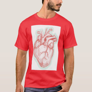 anatomiskt hjärta 1 t shirt