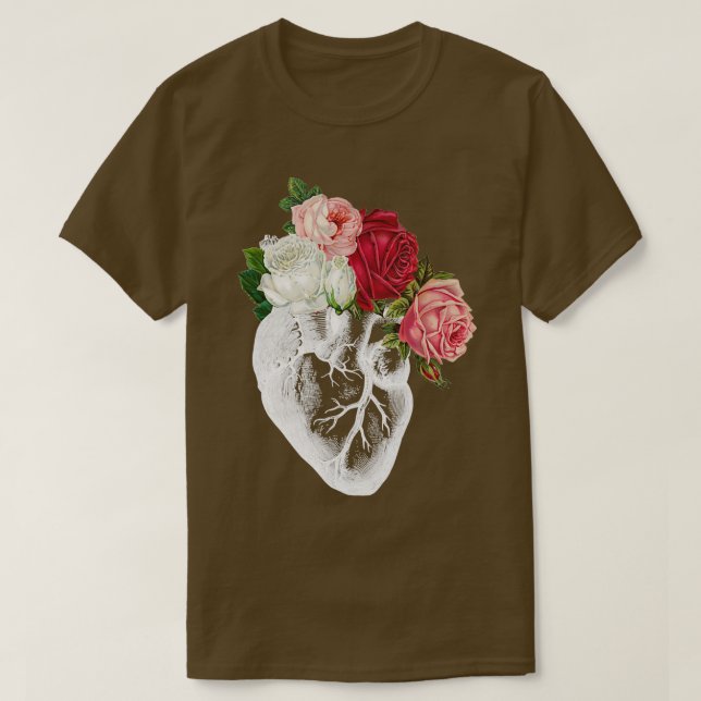 Anatomiskt hjärta 5 t shirt (Design framsida)