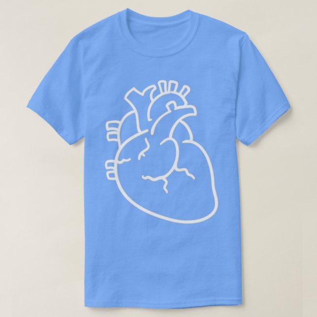 Anatomiskt Hjärtat Hjärtat 1 T Shirt (Design framsida)