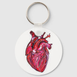 Anatomiskt Hjärtat Nyckelring
