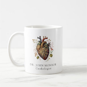 Anatomiskt hjärtkardiolog Doktor Kaffemugg