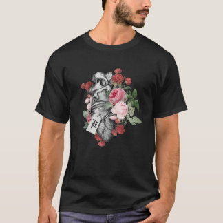 Anatomiskt hjärtorgan och blommor med Mahal Kita T Shirt