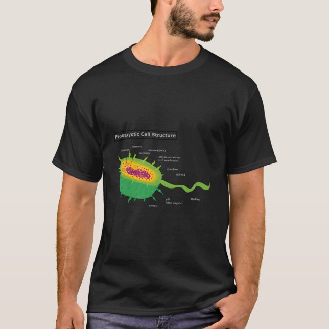Anatomy Cell Bacteria Plant Cell T Shirt (Framsida)