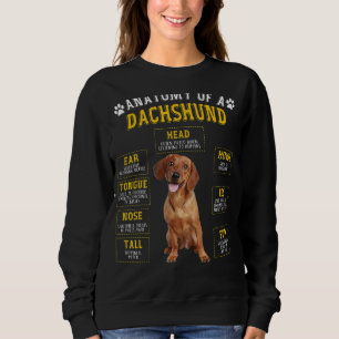 Anatomy Dachshund for Women Manar T Shirt