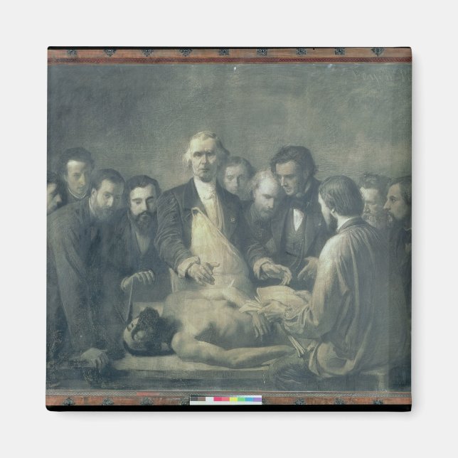 Anatomy Lesson från Doktor Velpeau Magnet (Framsidan)