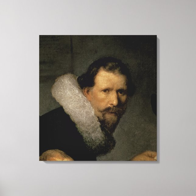 Anatomy Lesson of Dr Nicolaes Tulp, 1632 Canvastryck (Framsida)