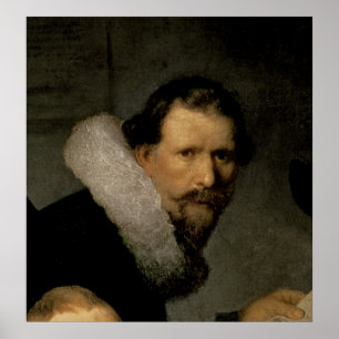Anatomy Lesson of Dr Nicolaes Tulp, 1632 Poster
