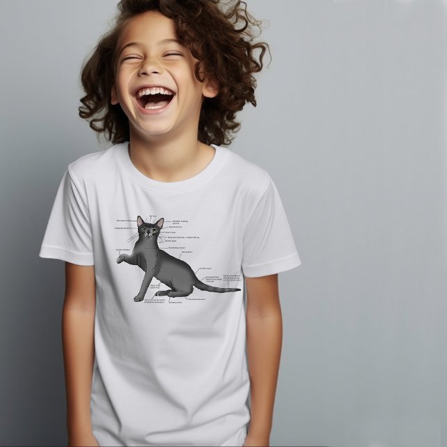Anatomy of a Cat T Shirt (Skapare uppladdad)