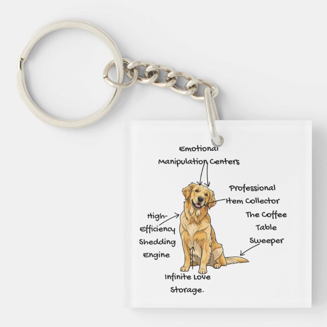 Anatomy of a Golden Retriever - Funny Dog Mom/Dad  (Framsidan)