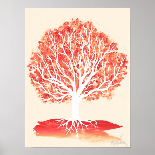 Anatomy of a tree (18x24) poster (Framsidan)