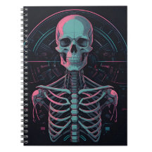 Anatomy Skeleton Cyber Art