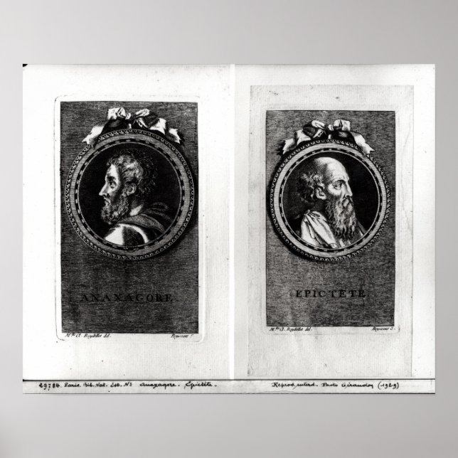 Anaxagorus och Epictetus Poster (Framsidan)
