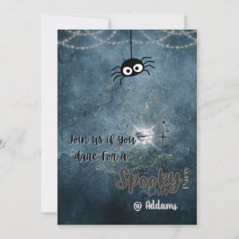 Anbjudan till Halloween fest till Spooky Chic Inbjudningar