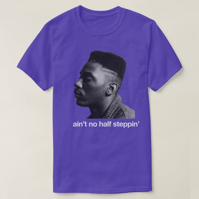 anbringa inte halv steppin t shirt (Design framsida)