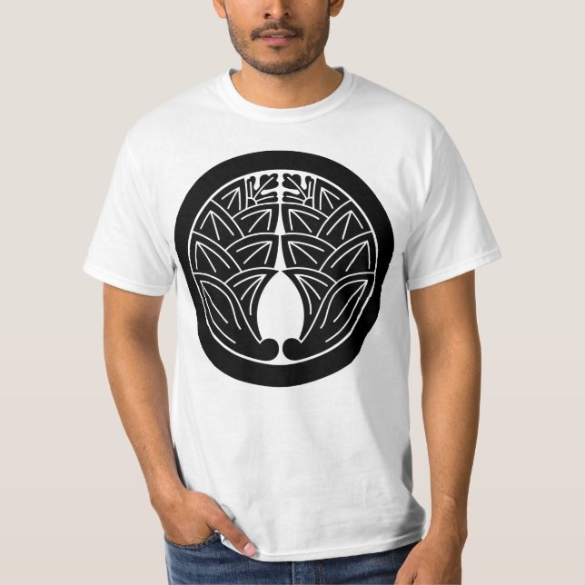 Anbringa japanska gingrar i en cirkel t shirt (Framsida)