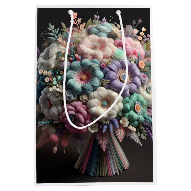 Anbud bouquet mot svart bakgrund, av Natasha U (Framsidan)