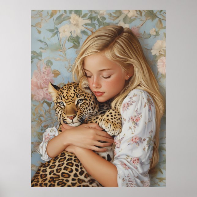 Anbud Embrace med Leopard Poster (Framsidan)