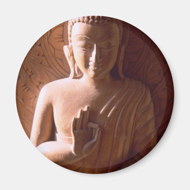 Anbud Faced Buddha Magnet (Framsidan)