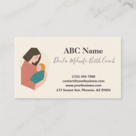 Anbud: Håll modern Doula & Birth Coach Visitkort