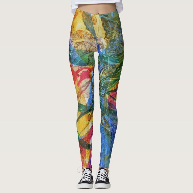Anbud knäppas leggings (Framsida)