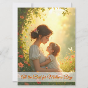 Anbud Motherly Kärlek i blooming Light