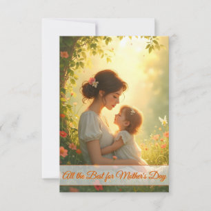 Anbud Motherly Kärlek i blooming Light