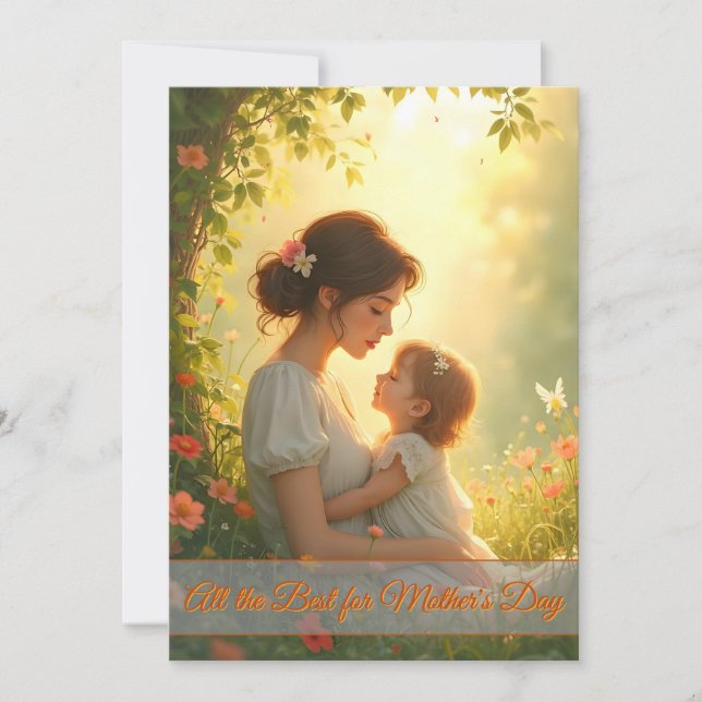 Anbud Motherly Kärlek i blooming Light (Framsida)