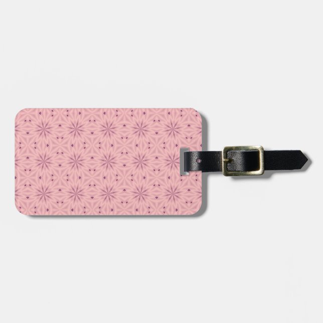 Anbudsförfarande Rosa Pixels Bagagebricka (Horisontell Framsida)