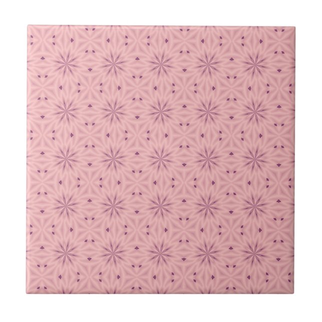 Anbudsförfarande Rosa Pixels Kakelplatta (Framsidan)