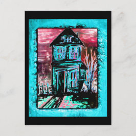 Anbudshus Inbjudan Vykort